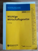 Wichtige Wirtschaftsgesetze 2022 nwb 35.Auflage Brandenburg - Hennigsdorf Vorschau