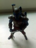 Figur "Jango Fett" mit Schussgeräuschen von 2002 Sachsen-Anhalt - Allstedt Vorschau