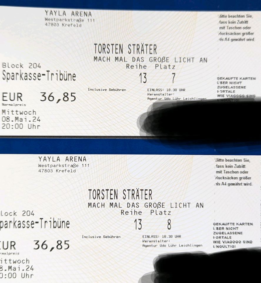 Torsten Sträter Tickets Krefeld in Krefeld