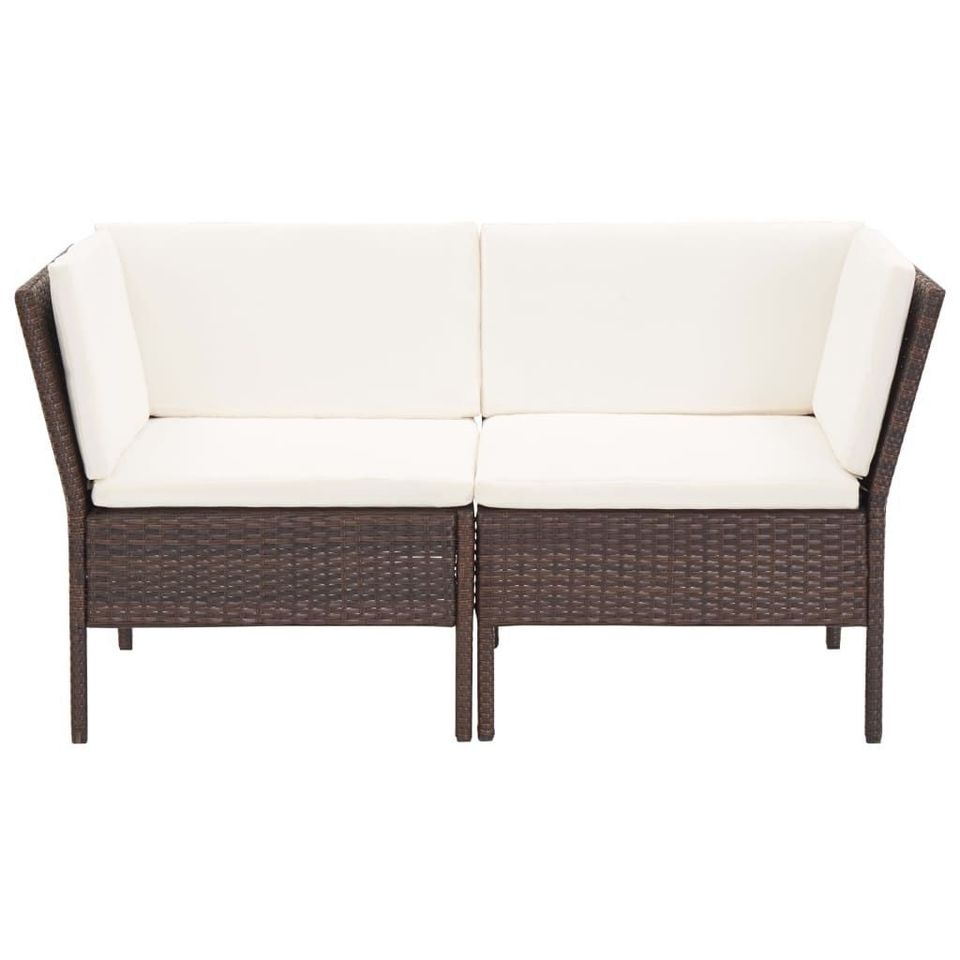 Gartenlounge Gartensofa Garten Terasse Lounge Poly Rattan Braun in Barsinghausen