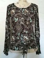 Gr.M/38 s.oliver bluse hemd Blumen print Druck braun ethno Shirt Bayern - Treuchtlingen Vorschau