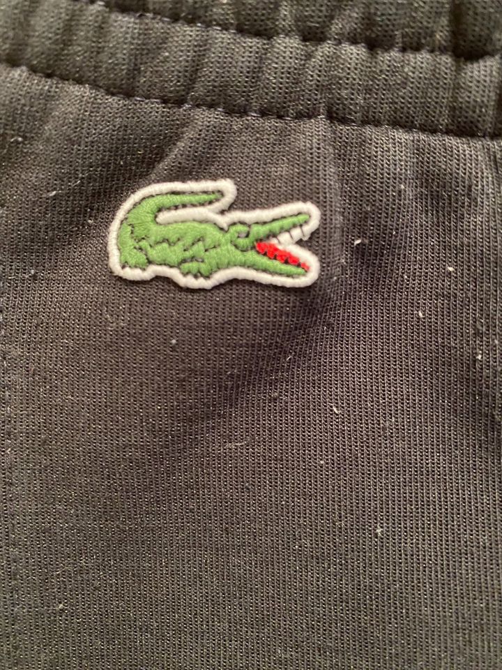 Original Lacoste Jogginghose schwarz XXL Größe 7 in Mutterstadt