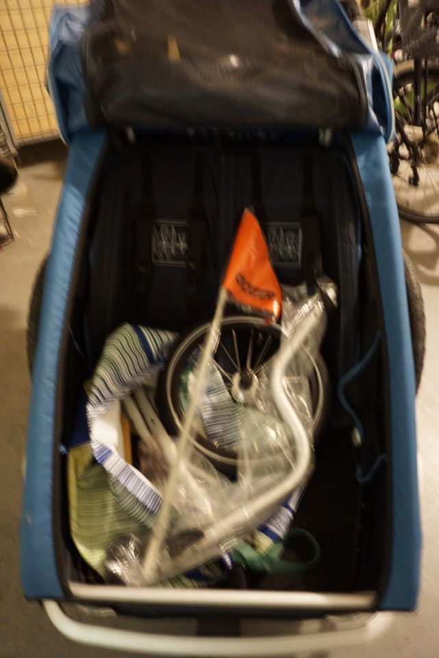 Croozer ® KidPlusfor2 Fahrrad Bike 2018 ocean-blue in Düsseldorf