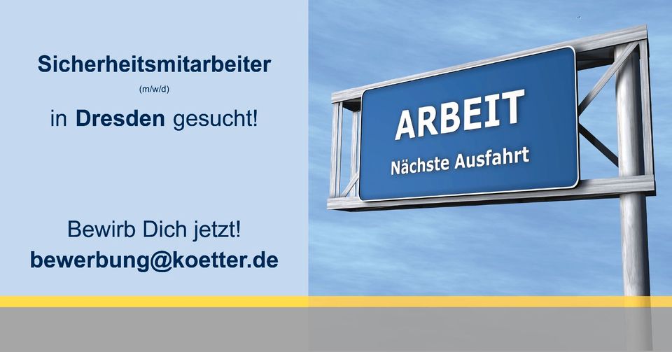 Revierfahrer & Sicherheitsmitarbeiter (m/w/d) §34a - in Dresden in Dresden