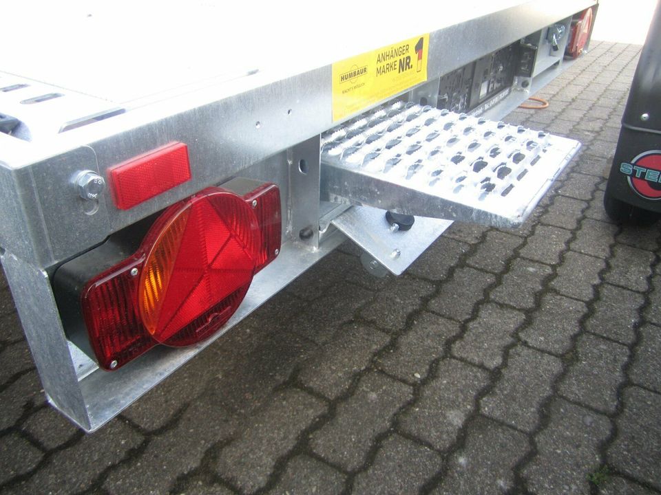 Humbaur universal Trailer 3,5 t PKW Anhänger Neufahrzeug UNI 3,5 in Kaltenkirchen