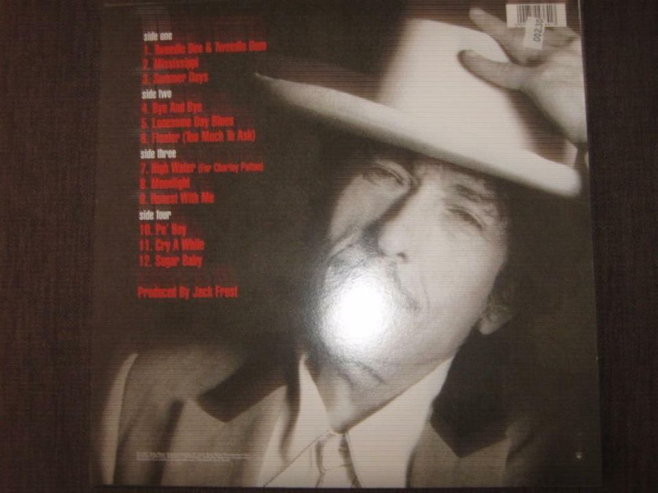 Doppel-LP Bob Dylan  "Love and Theft" in Dortmund