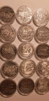 Münzen mit verschiedenen Aposteln und Geboten Nordrhein-Westfalen - Castrop-Rauxel Vorschau