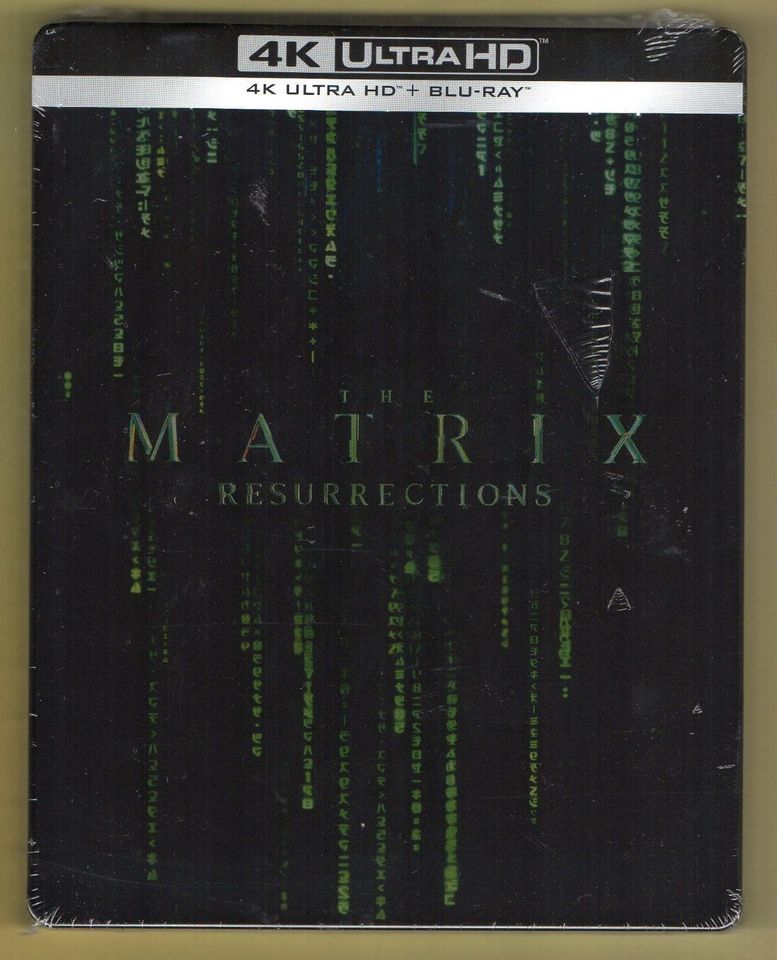 Matrix Resurrections - 4K UHD + 2D Blu-ray Steelbook in Neustadt an der Weinstraße