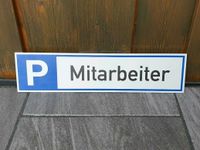 Parkplatz Mitarbeiter Schild Parkplatzschild Mitarbeiterparkplatz Bayern - Mamming Vorschau