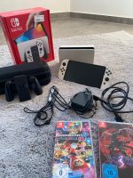 Nintendo Switch Oled + OVP + 2 Spiele + Tasche Bayern - Oberasbach Vorschau