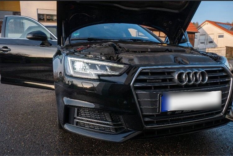 Audi A4 3.0 TDI S-Line Quattro, Matrix LED, AHK, TÜV und Insp neu in Wüstenrot