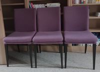 6 Esszimmerstühle mit violettem Stoff bezogen, neuwertig Bayern - Bayreuth Vorschau
