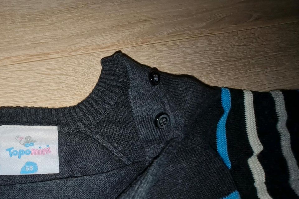 1.50€ Gr. 68 Topomini Sweatshirt Pullover Langarmshirt in Markranstädt