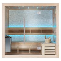 Sauna AWT B1106A Hemlock 200x120 9kW TheWall Bi-O inkl. Ofen Bayern - Bad Kissingen Vorschau