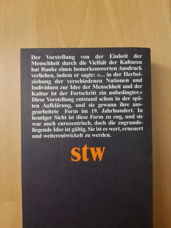 Jörn Rüsen Vielfalt der Kulturen Suhrkamp Buch Bücher Geschichte in Frankfurt am Main