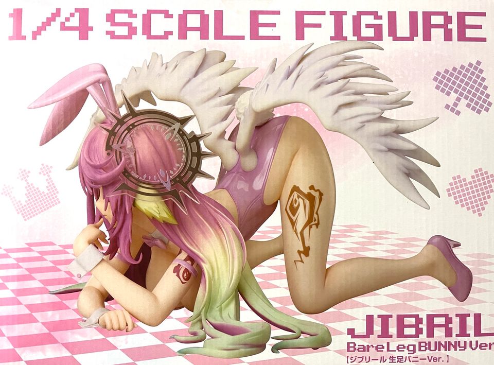 Jibril Bunny bareleg 1/4 No Game No Life Anime Figur Freeing Neu in Mayen