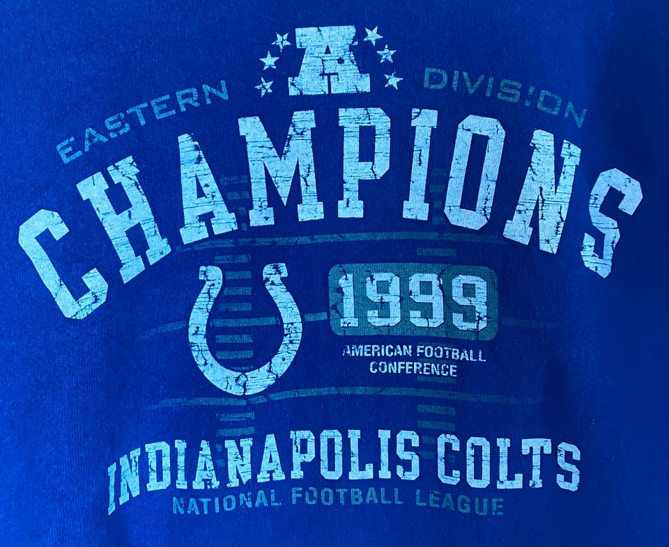 vintage NFL Indianapolis Colts Sweater Pulli in Friedberg
