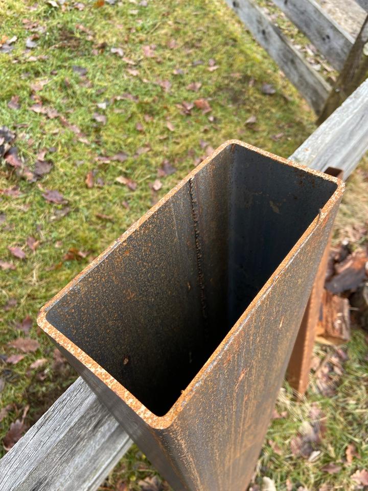 Massiv! Rechteckrohr 200x100x5, Vierkantrohr, Eisenrohr, Träger in Ebermannsdorf