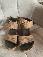 Airstep Sandalen Keilabsatz Leder Gr.39 Taube Thüringen - Sonneberg Vorschau