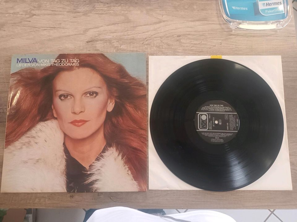 LP Milva "Von Tag Zu Tag", Vinyl, Schallplatte, 1978 in Lübbecke 