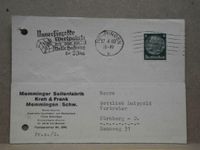 Briefmarke Postkarte 1940 Bayern - Rednitzhembach Vorschau
