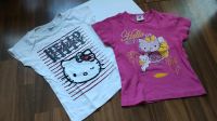 T-Shirt 104 110 Hello Kitty Baumwolle  pink weiß Nordrhein-Westfalen - Witten Vorschau