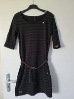 Ragwear Damen Kleid Tanya Chevron schwarz gemustert L 38 40 Sachsen - Großschönau Vorschau