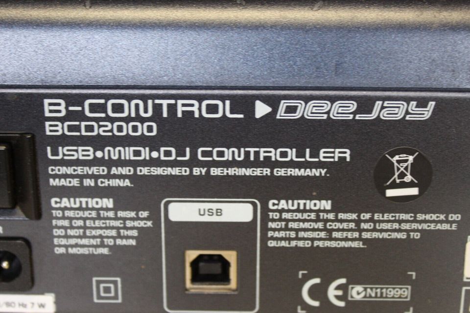 Behringer B-Control DEE JAY BCD 2000 Gebraucht in Gehofen