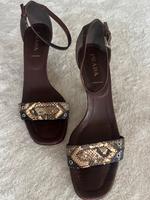 Prada Vintage Sandale Gr39 Bayern - Bad Aibling Vorschau