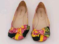 Original Prada Ballerinas Pumps Schuhe mit Schleife Pink Gr. 37.5 Bremen - Schwachhausen Vorschau