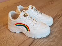 Plateauschuhe Mädchen, Gr. 38, Shein, Regenbogen Niedersachsen - Worpswede Vorschau