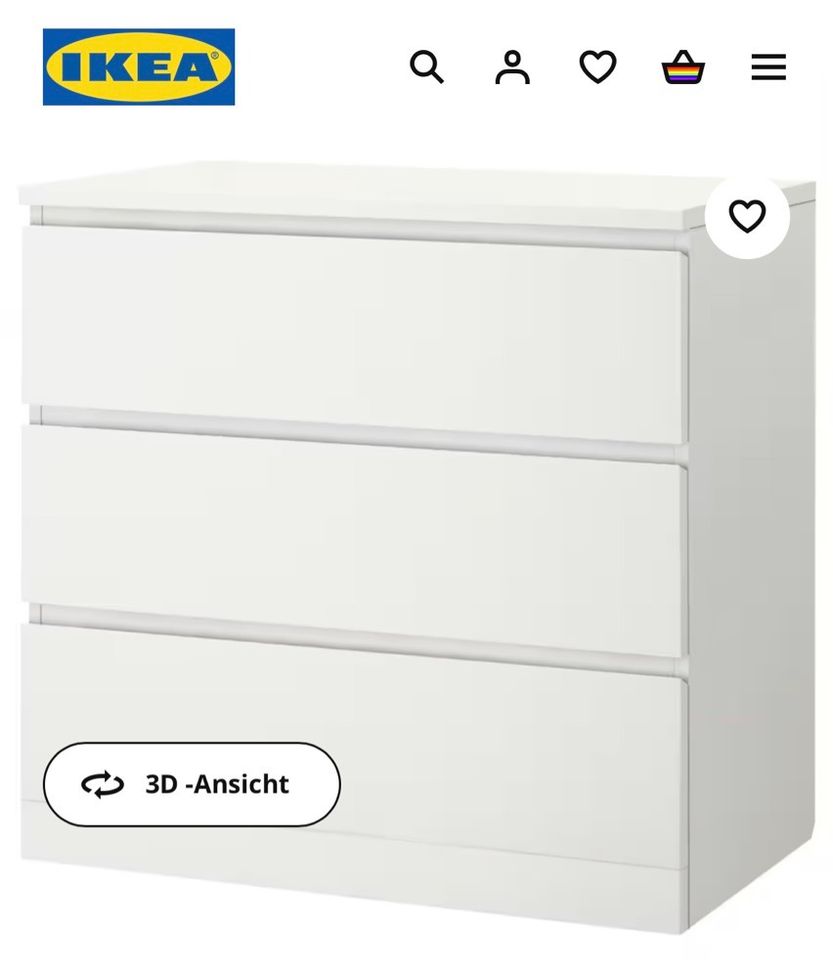 Ikea Malm Kommode in Düsseldorf