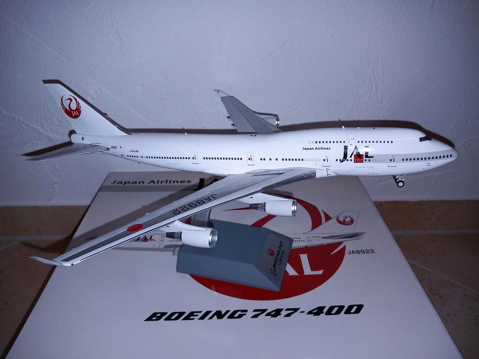 Jfox 1/200 JAL Boeing747-400 JA8922です