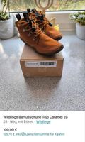 Wildlinge Barfußschuhe Tejo Caramel 28 neu Baden-Württemberg - Herbolzheim Vorschau