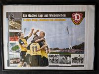 Gerahmtes Poster Dynamo Dresden Stadionabschied Dresden - Großzschachwitz Vorschau