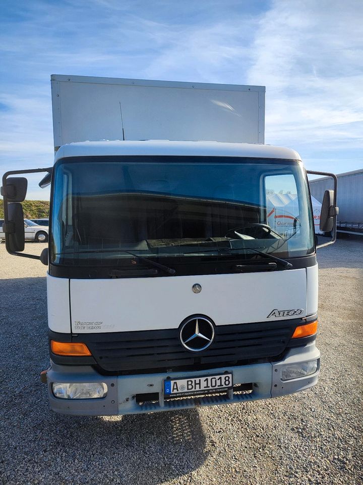 Mercedes Benz Atego 815 LKW Koffer Ladebordwand Bühne in Schwabmünchen