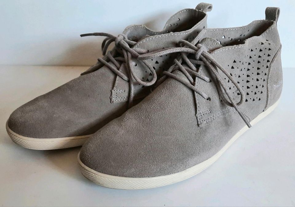 Damen-Schuhe-Halbschuhe von Dockers, Gr.39, Grau in Schlüchtern