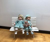 Porzellan-Puppen sitzend plus Bank Nordrhein-Westfalen - Inden Vorschau