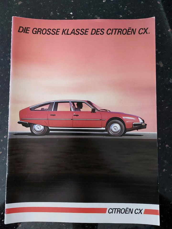 Prospekt Broschüre Citroen Citroën CX 7/84 sehr selten in Stadthagen