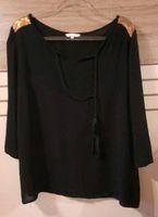 ❤ Tolle Tunika Bluse schwarz von Happy  Holly Gr.  48/ 50 Nordrhein-Westfalen - Ruppichteroth Vorschau