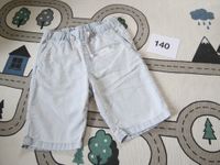 coole Shorts - H&M - Denim - Gr.140 - hellblau - kurze Hose Thüringen - Eisenberg Vorschau