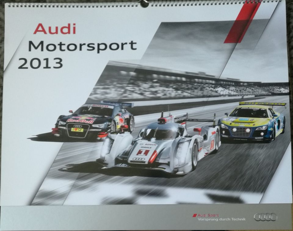 Kalender AUDI Motorsport 2013 in Nordsehl