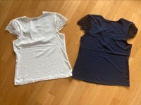 T-Shirt mit Spitze Weiß oder Blau von Orsay Gr.42 je Niedersachsen - Braunschweig Vorschau
