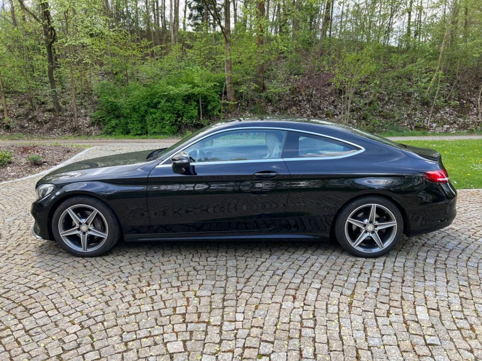 Mercedes-Benz C 180 Coupe 1.Hand AMG-Line Euro 6 in Floß