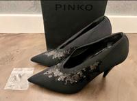 Pinko Pumps schwarz Pailletten Neuwertig Gr 38 Duisburg - Homberg/Ruhrort/Baerl Vorschau
