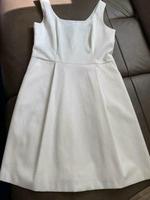 Kleid Klassiker Neu Hugo Boss weiss Seitentaschen Unterrock Gr.42 Hessen - Kassel Vorschau