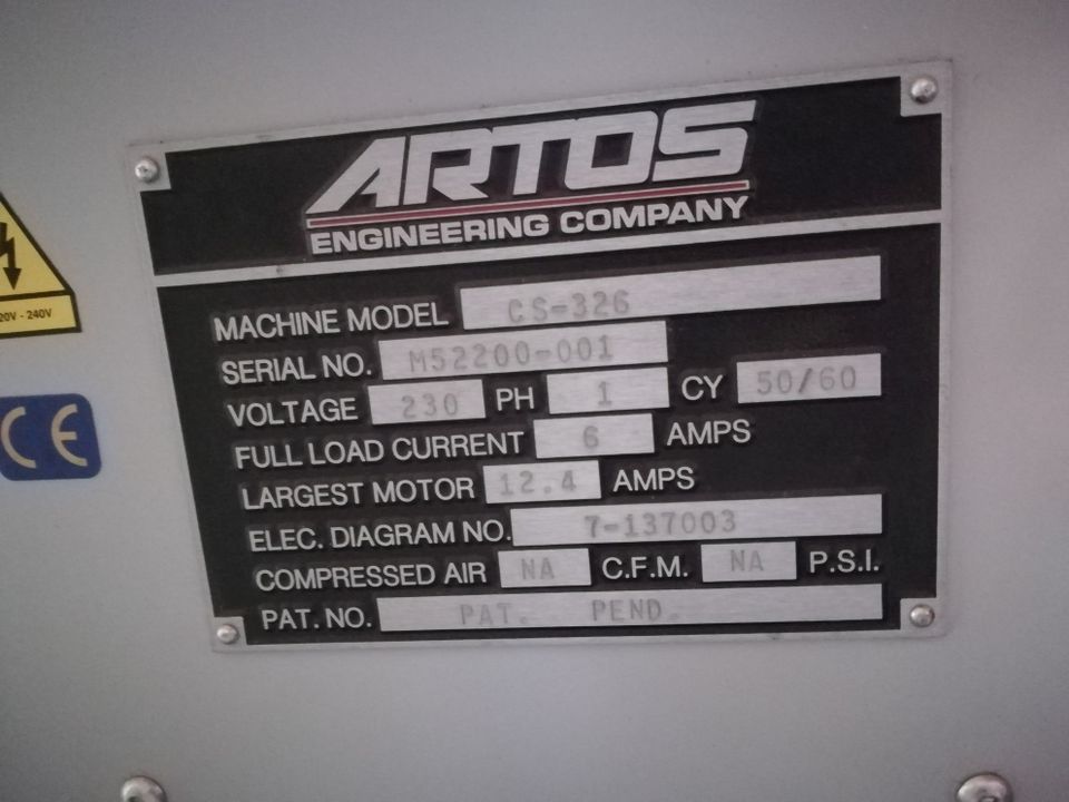 ARTOS CS-326 Servo Driven Wire Processor in Bautzen