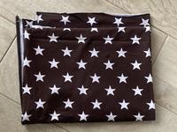 Stoff, Jersey, Meterware, NEU, 1,2m x1,5m, Sterne, braun Schleswig-Holstein - Felde Vorschau
