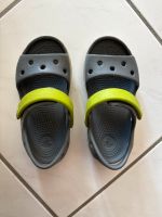 Crocs Sandalen Gr. 9 (25-26) grau/limette Rheinland-Pfalz - Knittelsheim Vorschau