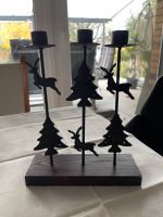 Kerzenhalter Weihnachten Deko Holz/Metall Niedersachsen - Peine Vorschau